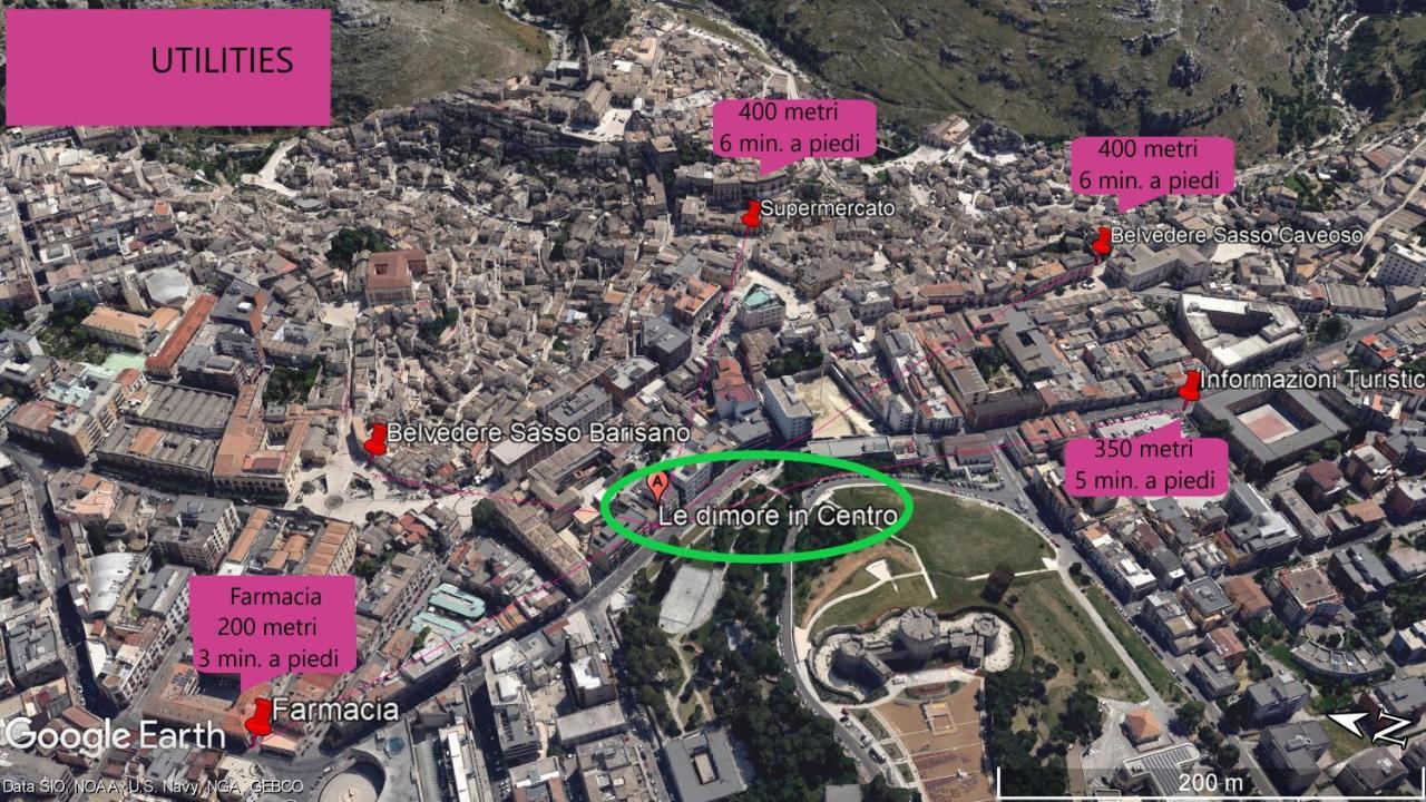 Le Dimore In Centro Con Parcheggio E Self Check-In Matera Luaran gambar